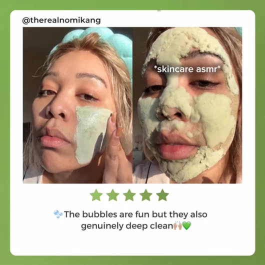 Olea™  Holy Basil Bubble Deep Mask
