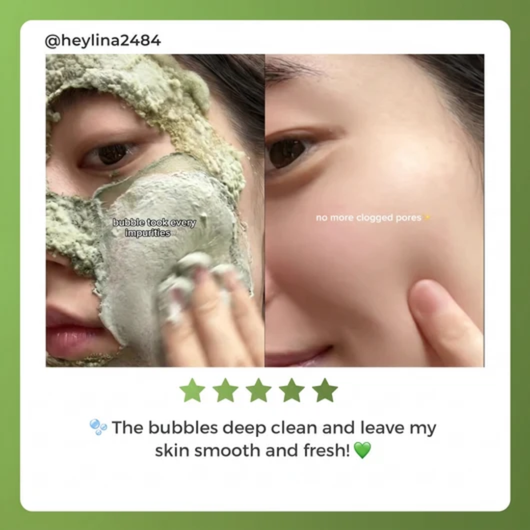 Olea™  Holy Basil Bubble Deep Mask